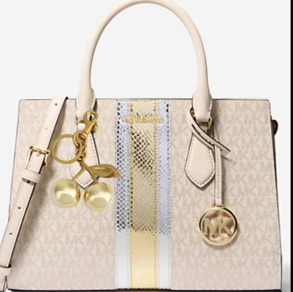 #079 Michael Kors Satchel in Rare Gold